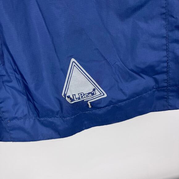 L.L. Bean Kids Lined Trail Model Wind and Rain Jacket Color Block S 4T - Picture 13 of 15